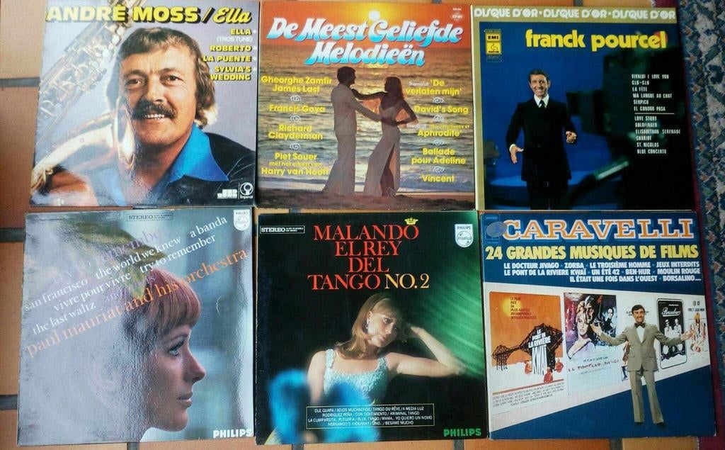 Vinyl LP instrumentaal 5 st voor 6 euro, Cd's en Dvd's, Vinyl | Verzamelalbums, Ophalen of Verzenden, Zo goed als nieuw, Klassiek