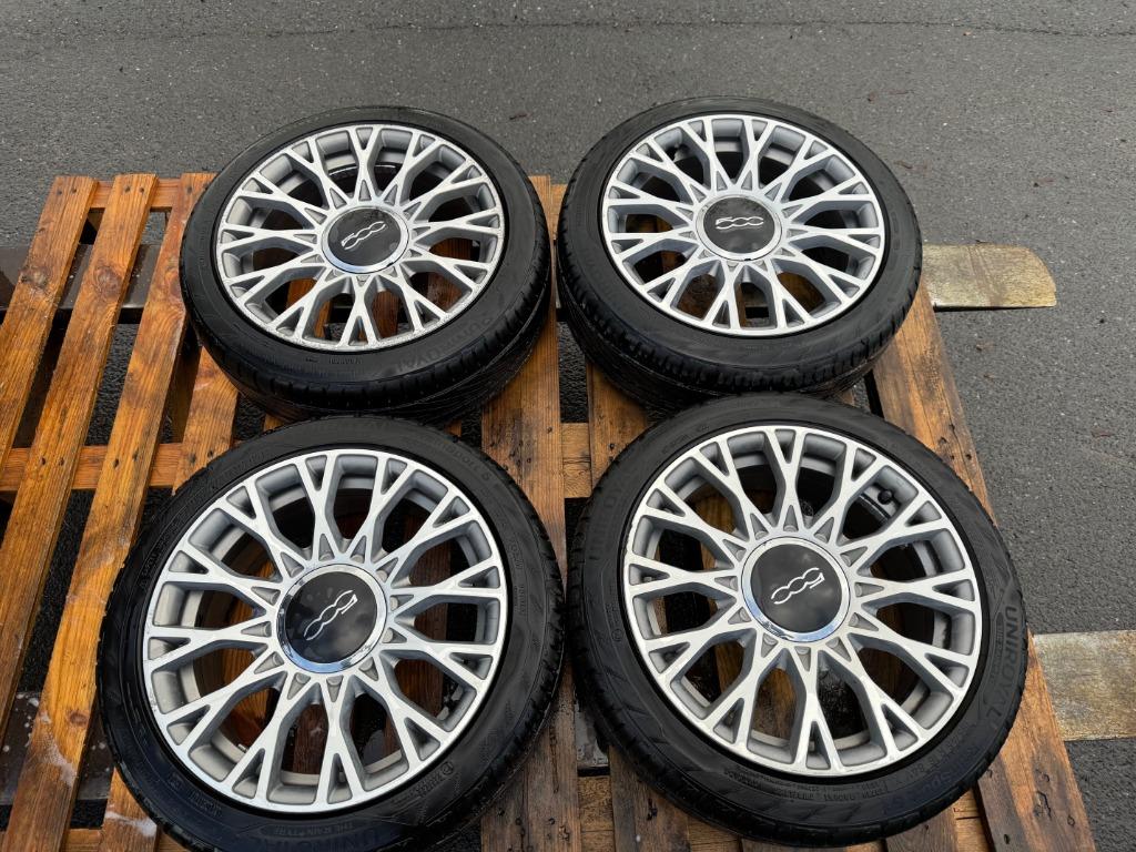 Aluminium velgen Fiat 500, Auto-onderdelen, Ophalen, Gebruikt, Fiat