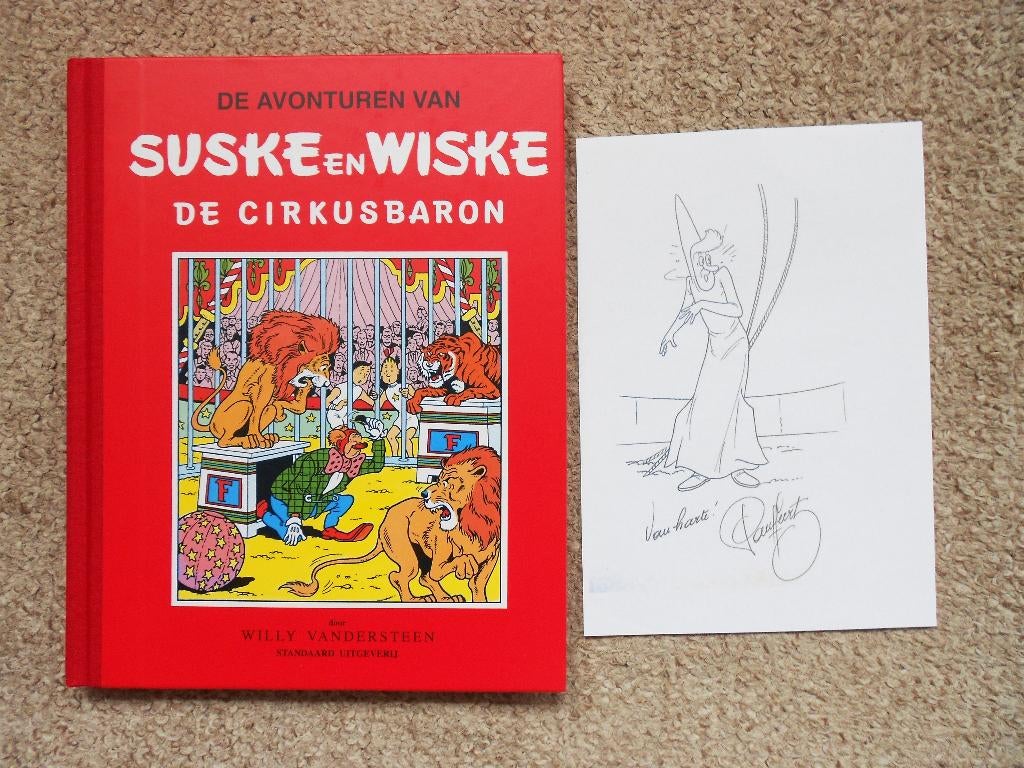 Suske en Wiske 26 Klassiek - De Cirkusbaron +tek Paul Geerts, Boeken, Stripverhalen, Nieuw, Eén stripboek, Ophalen of Verzenden