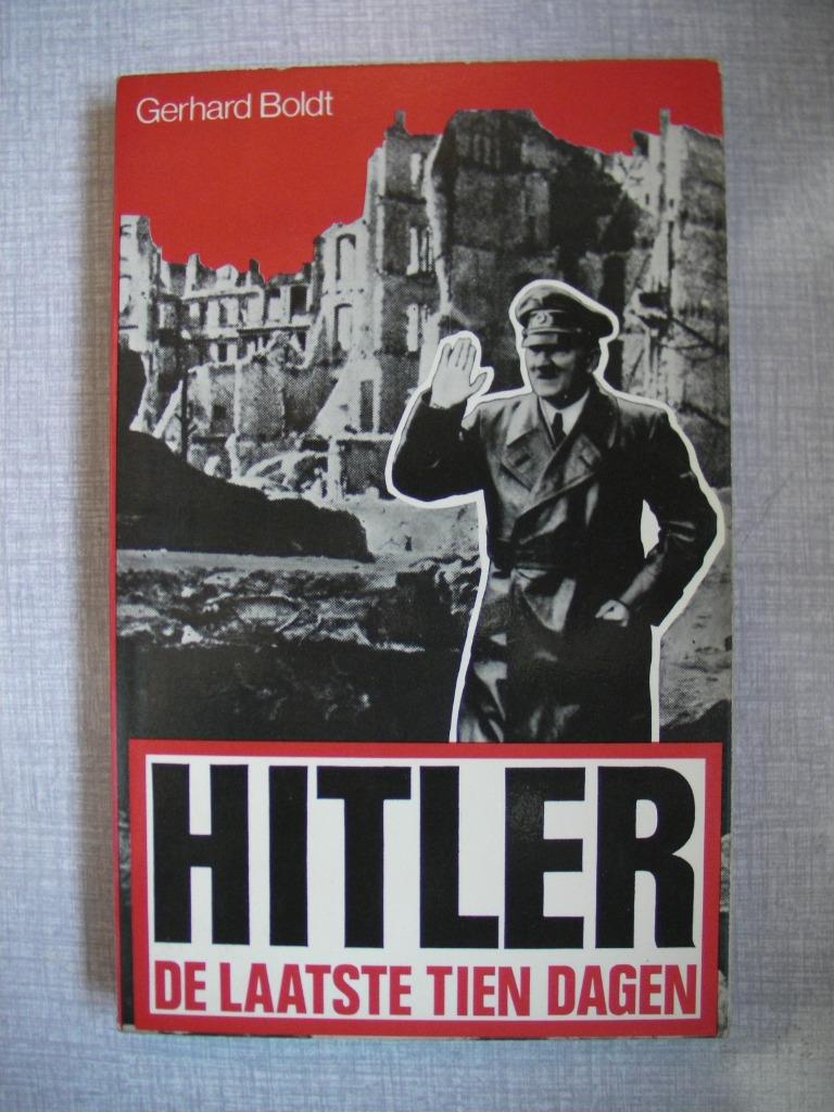 Livre: Hitler de laatste tien dagen, Enlèvement, Armée de terre, Livre ou Revue