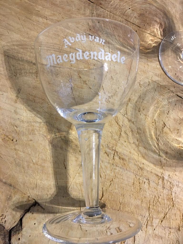 4 verres Maegdendaele Abbey, Enlèvement ou Envoi, Verre ou Verres