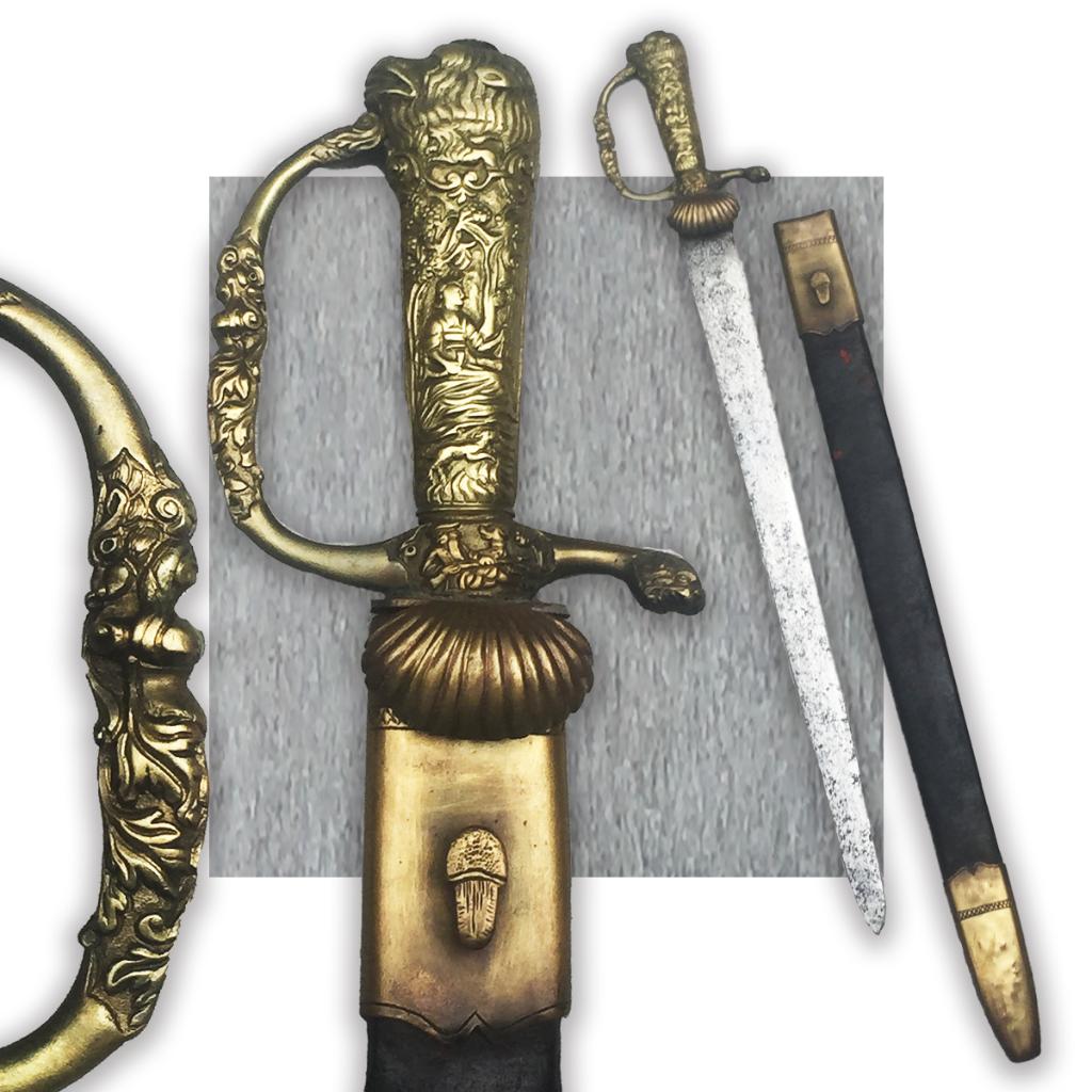 🚨 UITERST ZELDZAME Sabre Vénerie 1740-60 Ancient Regime ORI, Verzenden, Landmacht, Zwaard of Sabel