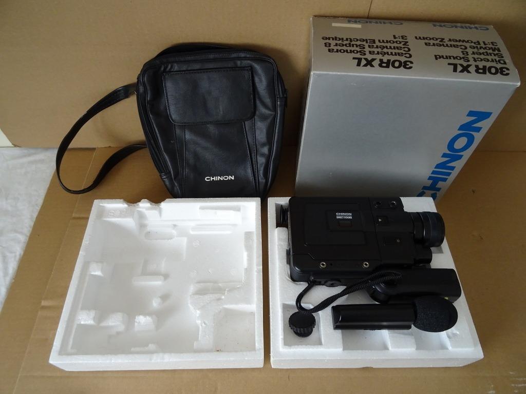Vintage filmcamera Chinon 30RXL Direct Sound Super 8 1979, Verzamelen, Foto-apparatuur en Filmapparatuur, Filmcamera, 1960 tot 1980