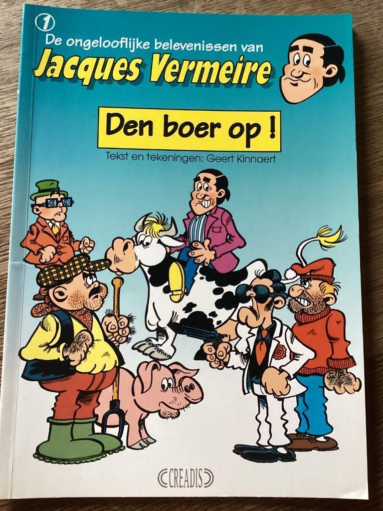 Jacques Vermeire, Boeken, Stripverhalen, Eén stripboek, Ophalen of Verzenden, Gelezen