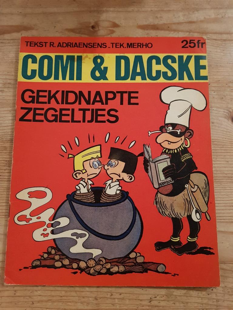 Merho Kiekeboe COMI & DACSKE gekidnapte zegeltjes 1968, Boeken, Stripverhalen, Ophalen of Verzenden, Zo goed als nieuw