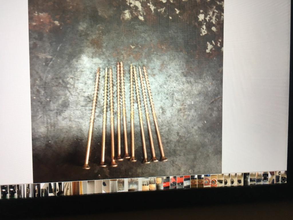 vis à bois, Bricolage & Construction, Enlèvement, Comme neuf, 100 à 250 mm, Vis