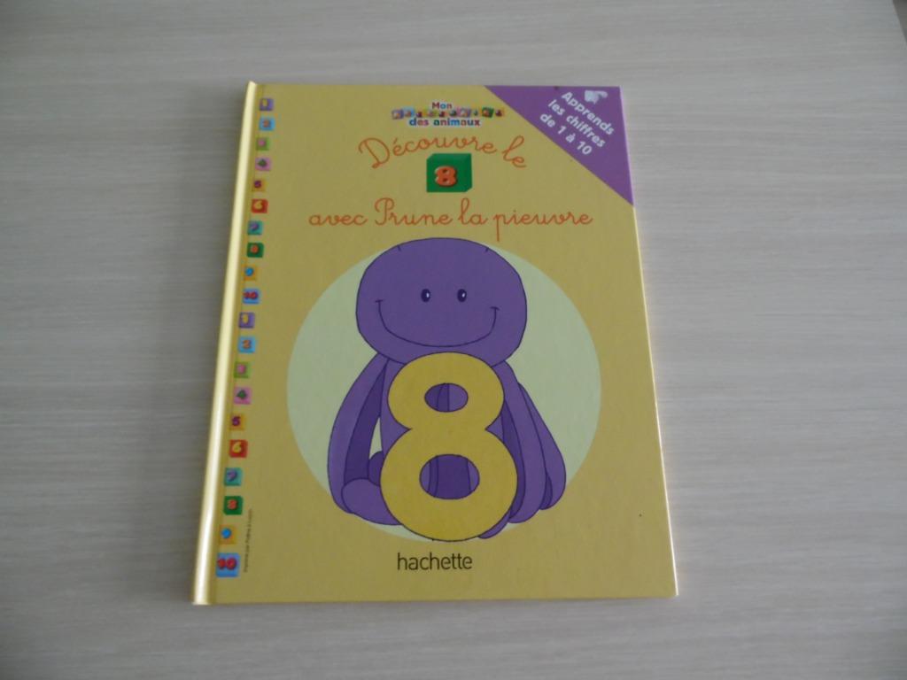 DÉCOUVRE LE 8  AVEC PRUNE LA PIEUVRE, Garçon ou Fille, Enlèvement ou Envoi, Comme neuf, 4 ans