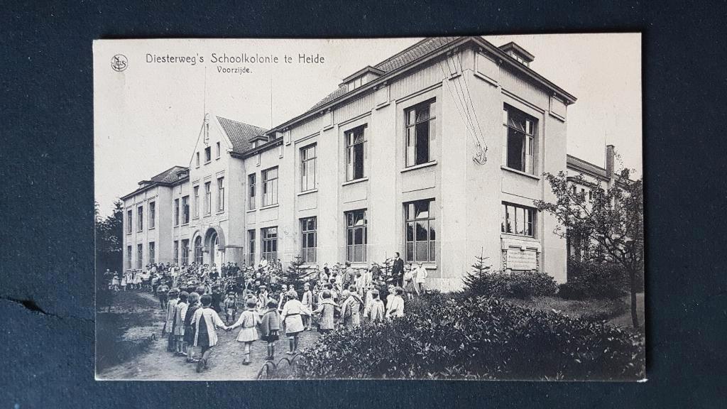 Postkaart Heide Kalmthout Diesterweg's Schoolkolonie, Enlèvement ou Envoi, 1920 à 1940, Affranchie, Anvers