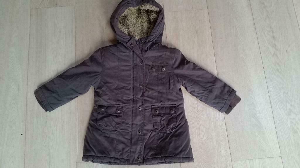 Winterjas (maat 94 = 2/3j), Enlèvement ou Envoi, Utilisé, Fille, Manteau