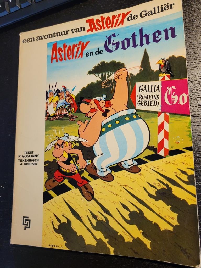 Asterix, Goscinny en Uderzo, Ophalen of Verzenden, Gelezen