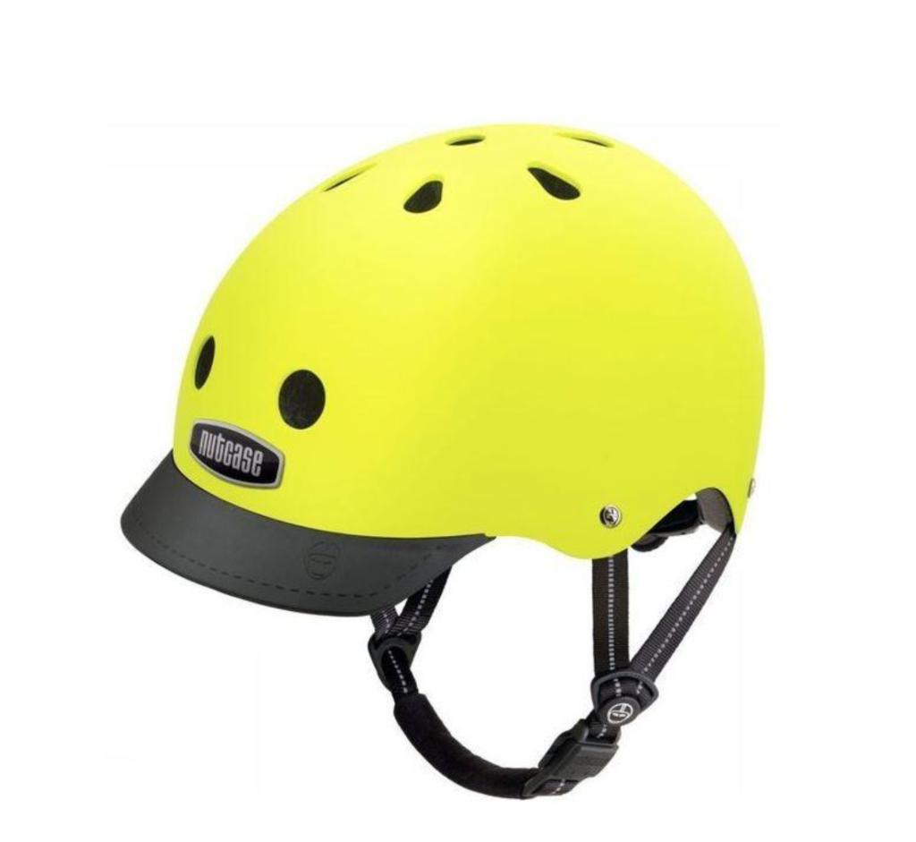 Kinderhelm Nutcase Fluo Nieuw, Fietsen en Brommers, Ophalen of Verzenden, Nieuw, Nutcase