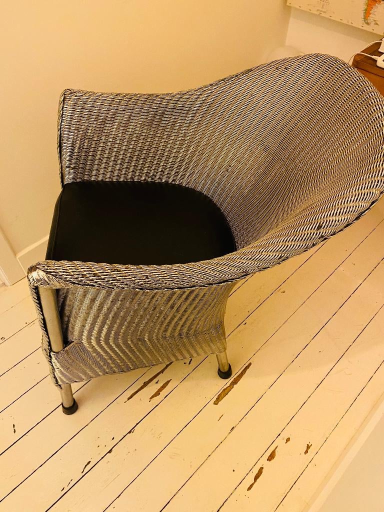 rieten zetel, Antiek en Kunst, Ophalen