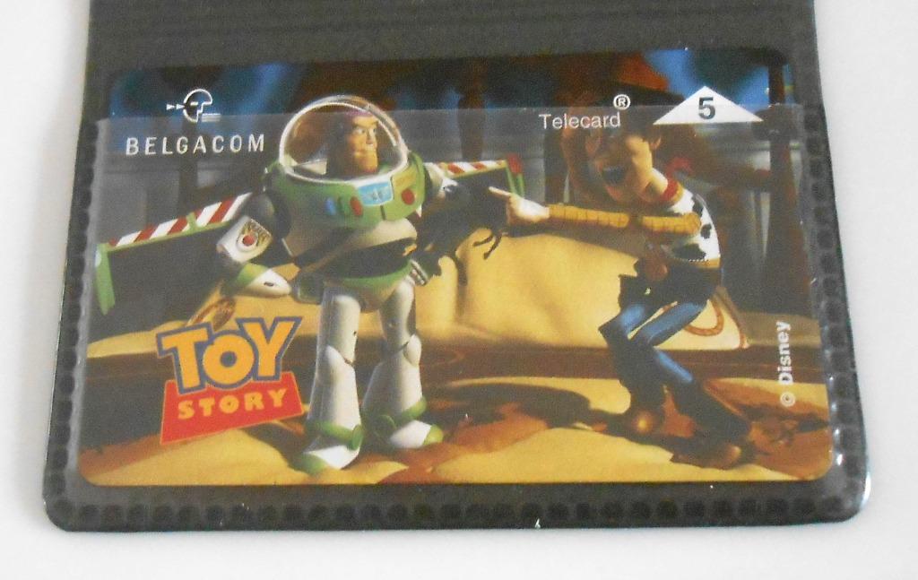 carte de téléphone Belgacom - TOY STORY, Enlèvement ou Envoi