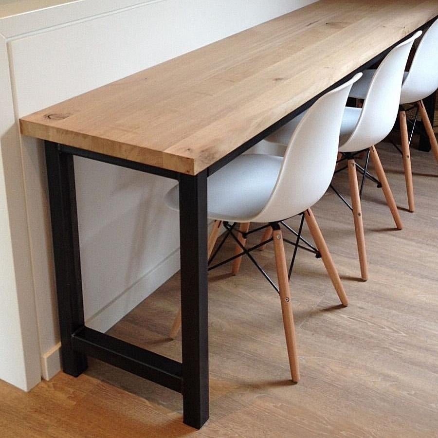 Eikenhout | wandplank | eiken plank | 40mm | werkblad recht, Ophalen, Nieuw
