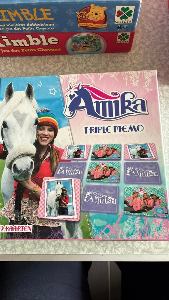 Memory triple Amika, Hobby en Vrije tijd, Ophalen of Verzenden, Zo goed als nieuw
