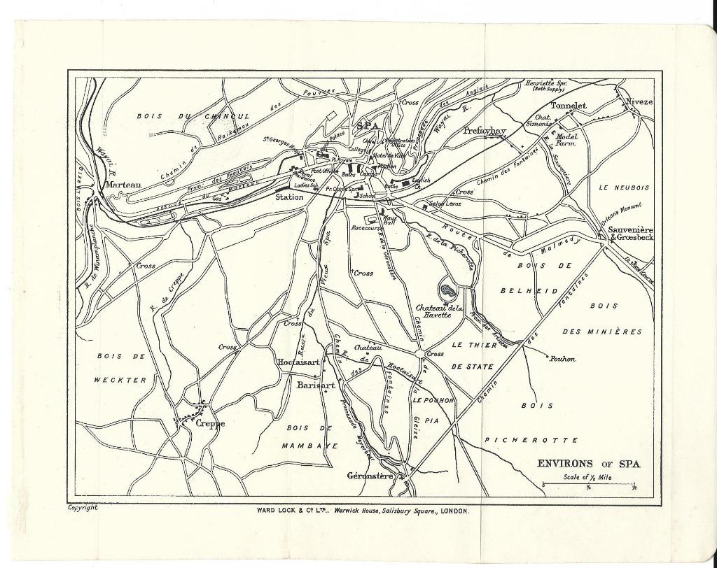 1910 - les environs de Spa, Enlèvement ou Envoi