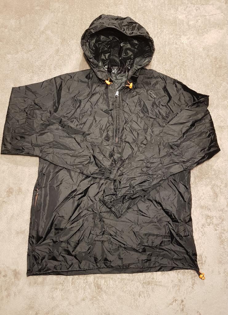 Regenjas Queshua - maat XS-S, Quechua, Zwart, Ophalen of Verzenden, Zo goed als nieuw