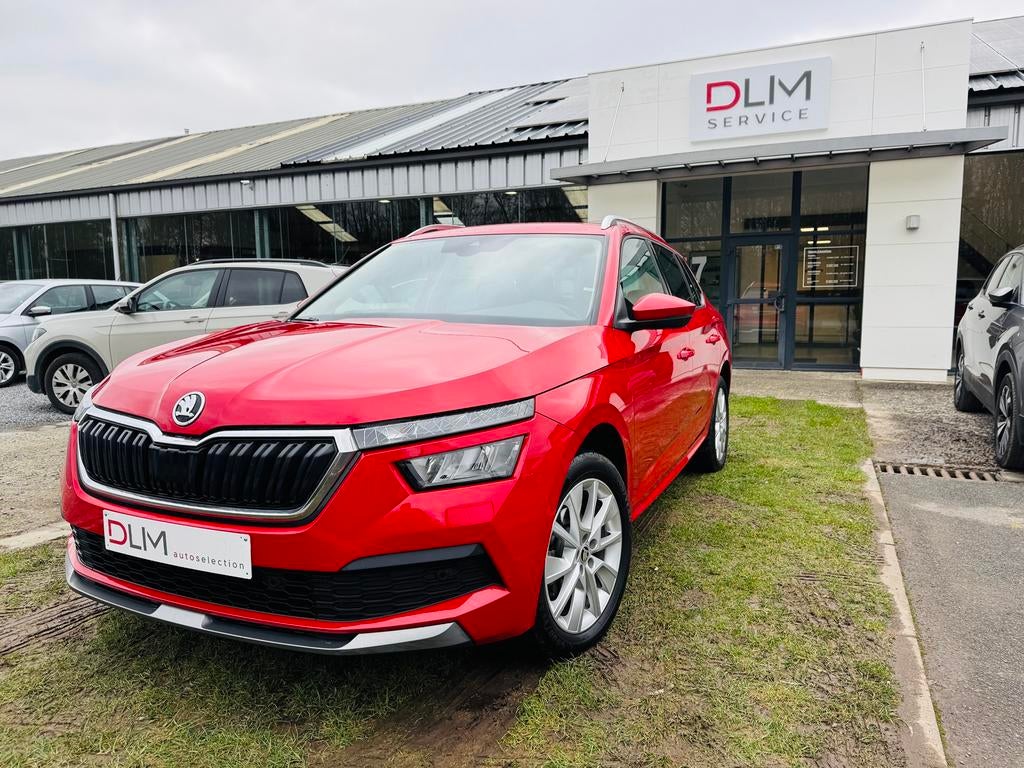 Skoda Kamiq cng ambition comme neuf super équipé 102.000km, Rouge, Euro 6, Entreprise, Anti démarrage
