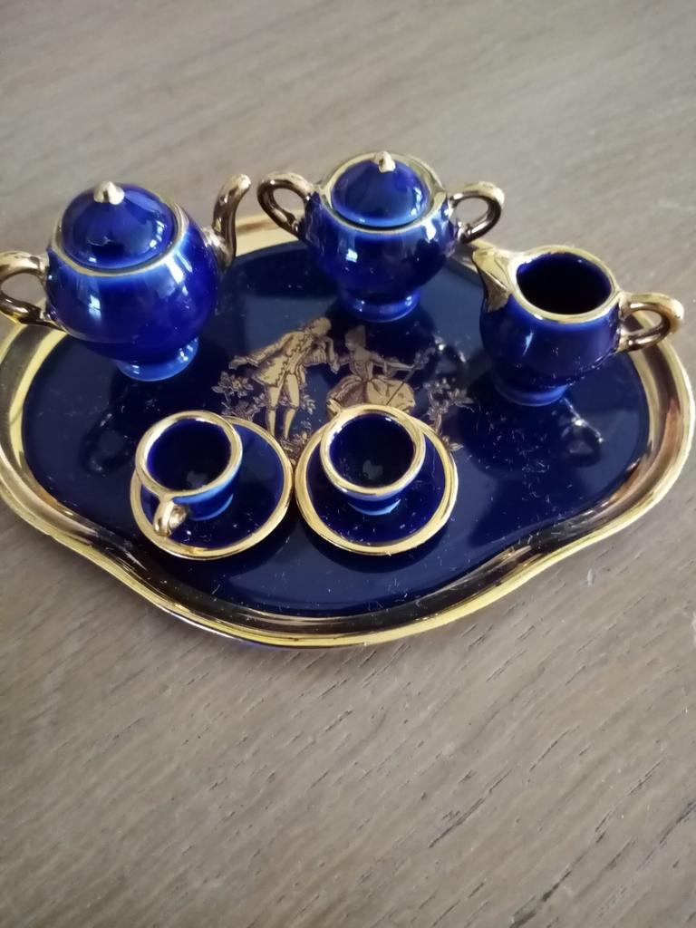 Antiek thee serviesje van limoges, Ophalen of Verzenden