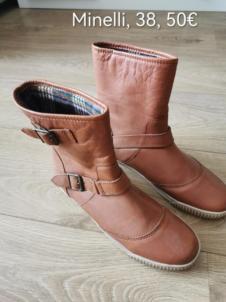 Bottines Minelli, taille 38, Enlèvement, Neuf