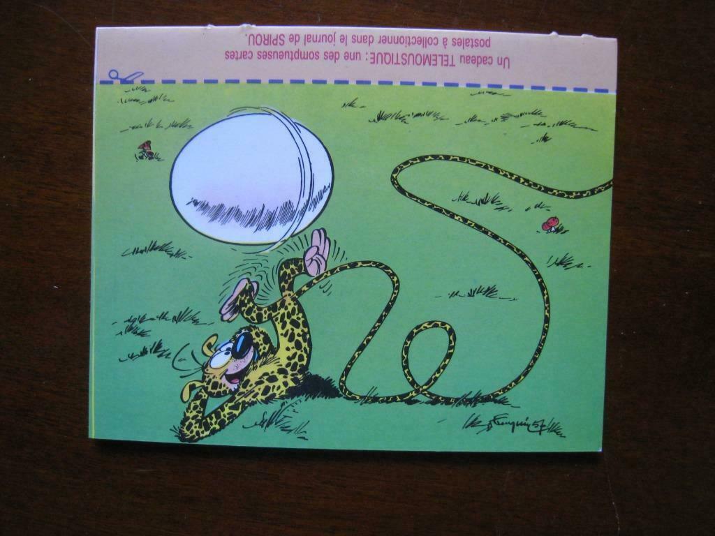 FRANQUIN MARSUPILAMI TELEMOUSTIC KAART, Eén stripboek, Ophalen of Verzenden, Nieuw, Franquin