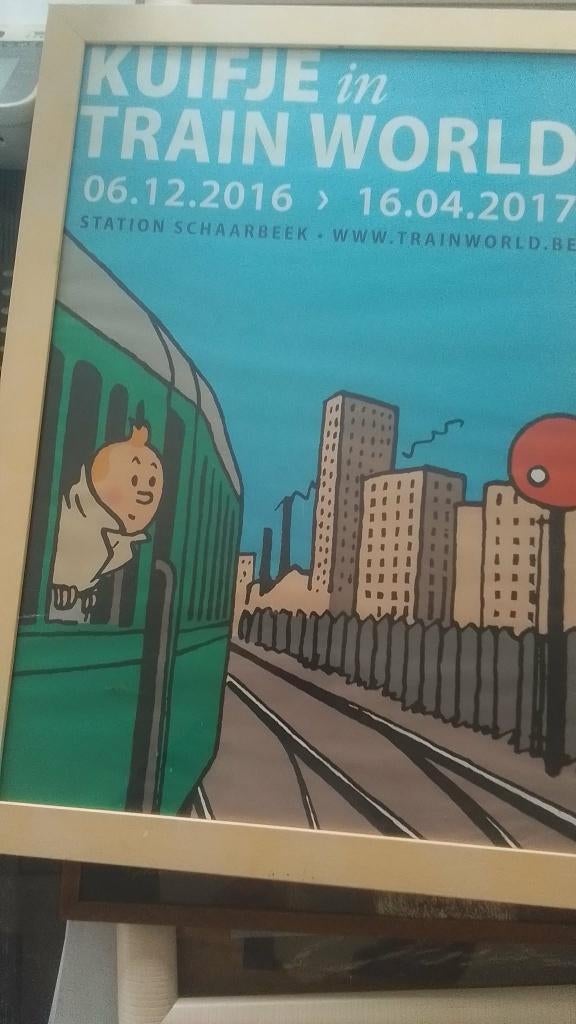 affiche tintin, Enlèvement ou Envoi