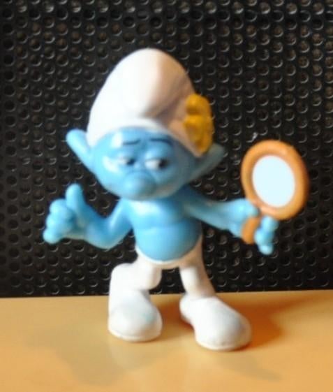 figurine schtroumpfs coquet peyot 2013 (19), Collections, Schtroumpfs, Enlèvement ou Envoi, Comme neuf, Autres Schtroumpfs, Poupée, Figurine ou Peluche