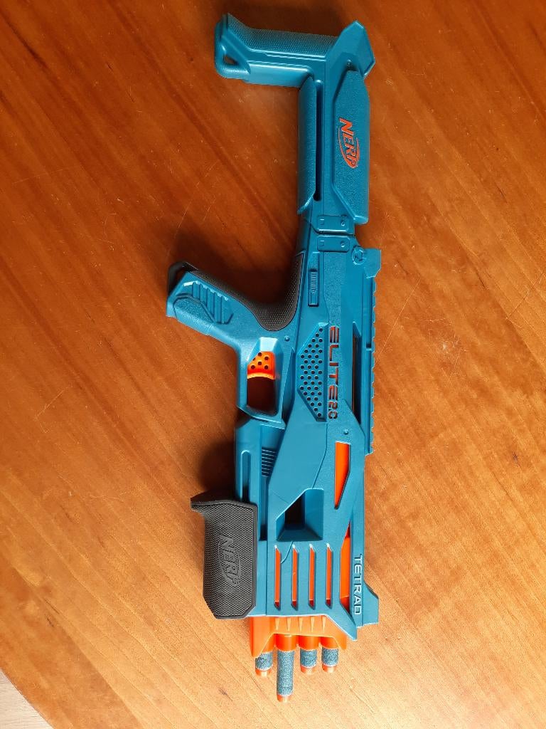 Nerf geweer met extra pijlen., Kinderen en Baby's, Speelgoed | Buiten | Actiespeelgoed, Ophalen, Zo goed als nieuw