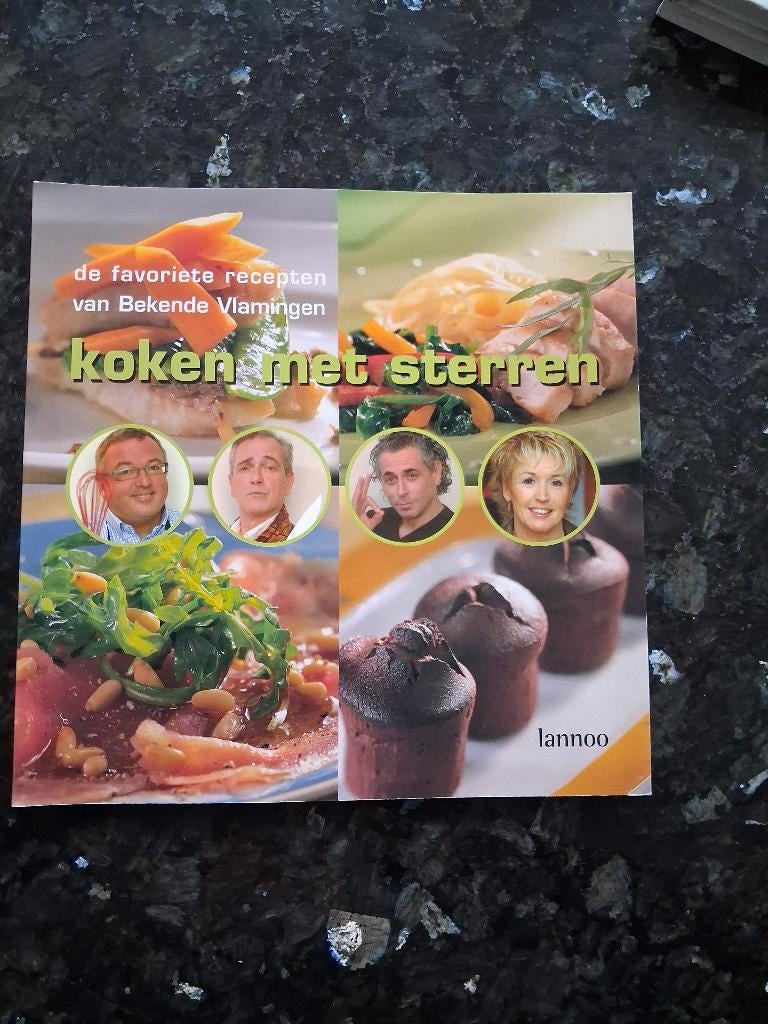 Kookboek koken met sterren, Gelezen, Hoofdgerechten, Ophalen of Verzenden, Gezond koken