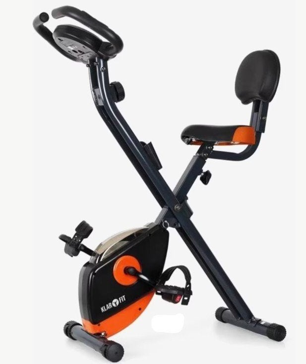 Klarfit Azura Air hometrainer magneetweerstand vouwbaar, Ophalen, Zo goed als nieuw, Metaal, Benen