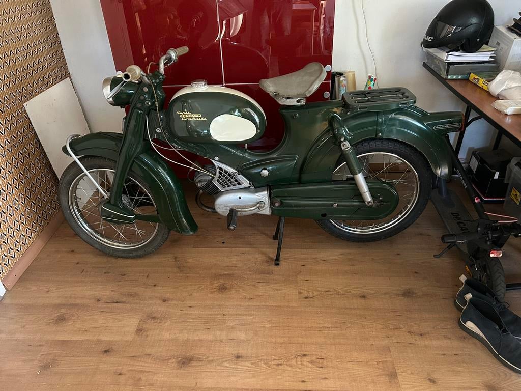 Zundapp super combinette 433 uit 1967, Enlèvement, 3 vitesses, 50 cm³