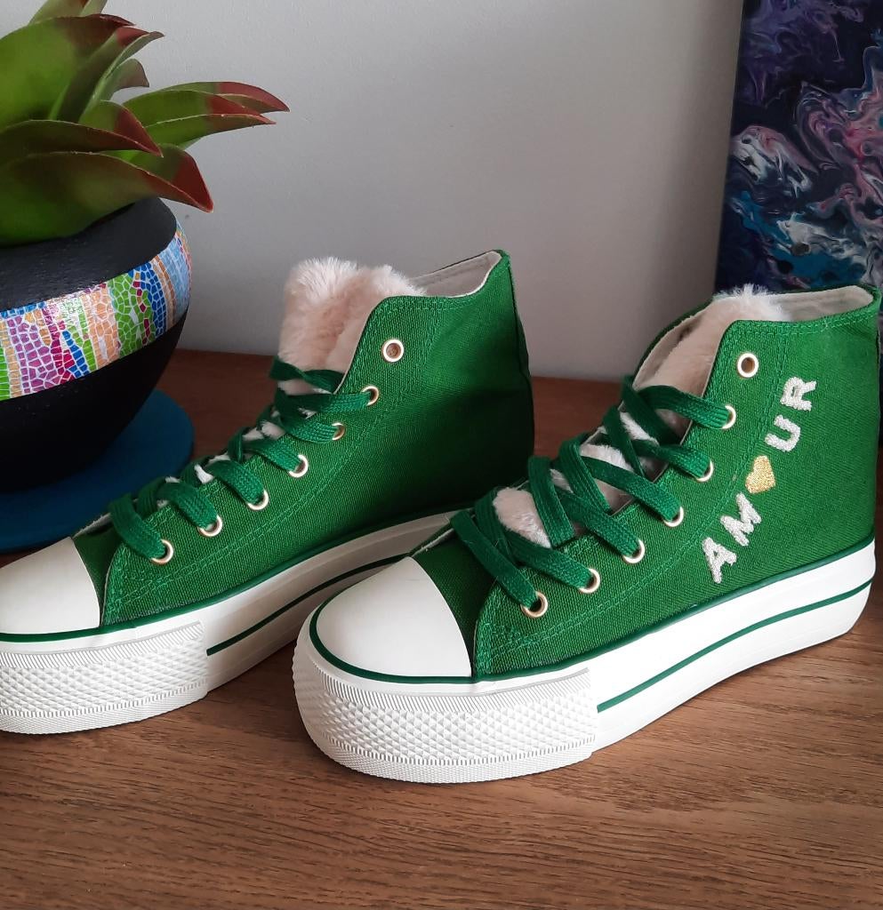 Lot de 5 baskets, Girlhood, Sneakers et Baskets, Comme neuf, Vert