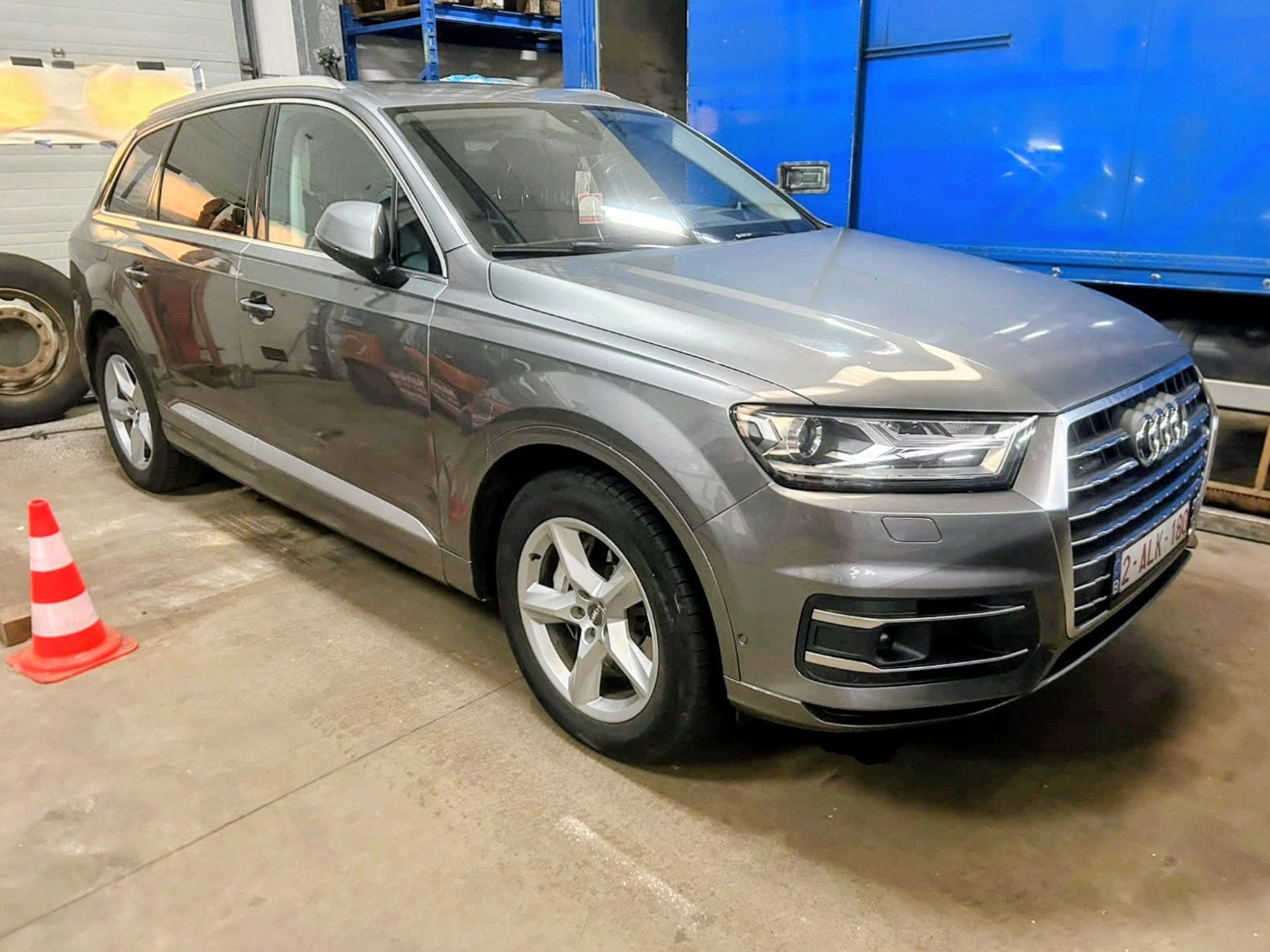Audi Q7 3.0 TDI 218 ch 2017, Autos, Argent ou Gris, Achat, Alcantara, 5 portes