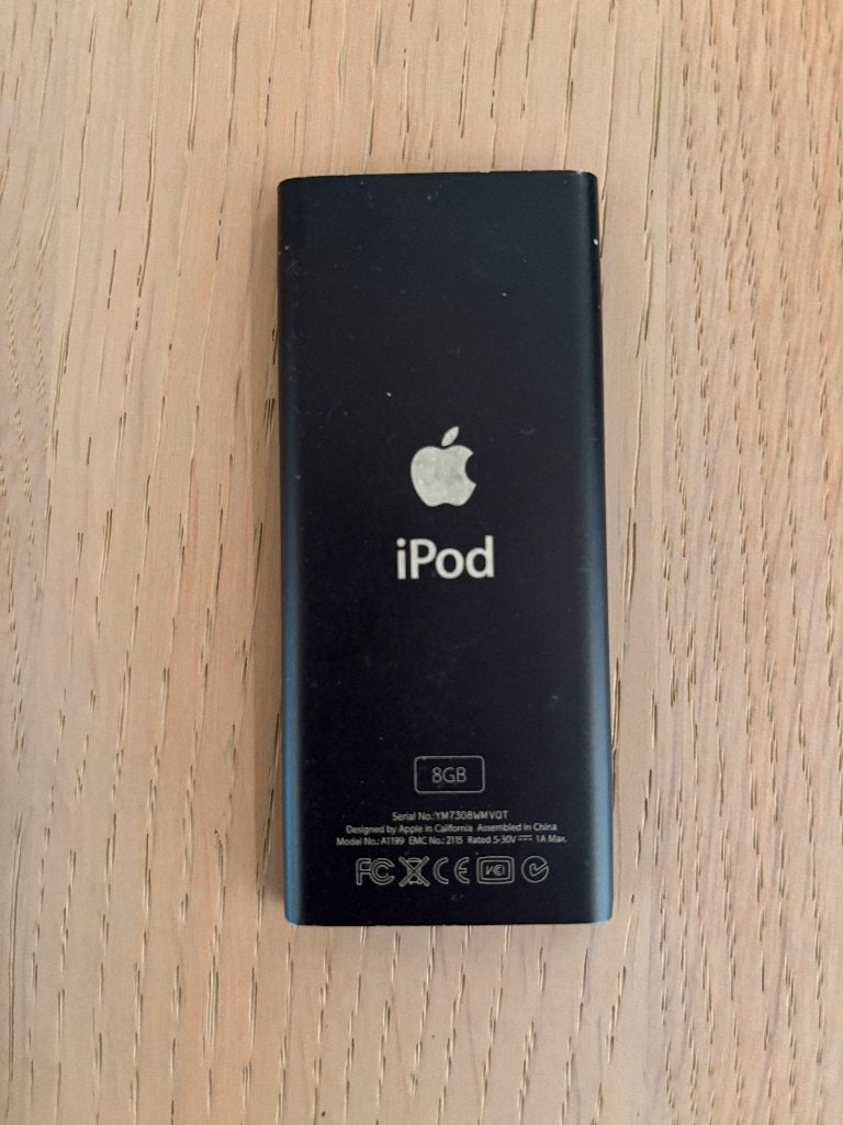 Vintage Apple iPod nano Zwart 8GB, Ophalen, Zwart, Zo goed als nieuw, Nano