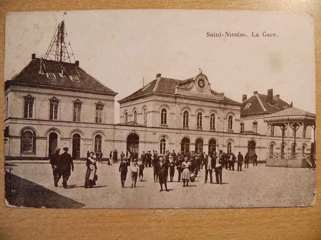 postkaart Sint-Niklaas, Enlèvement ou Envoi, Avant 1920, Affranchie, Flandre Orientale