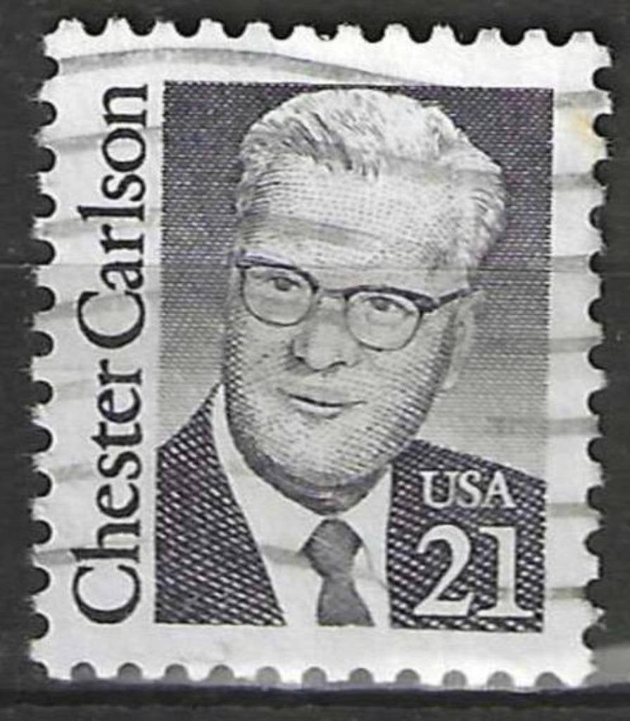 États-Unis 1988 - Yvert 1846 - Chester Floyd Carlson (ST), Envoi, Affranchi