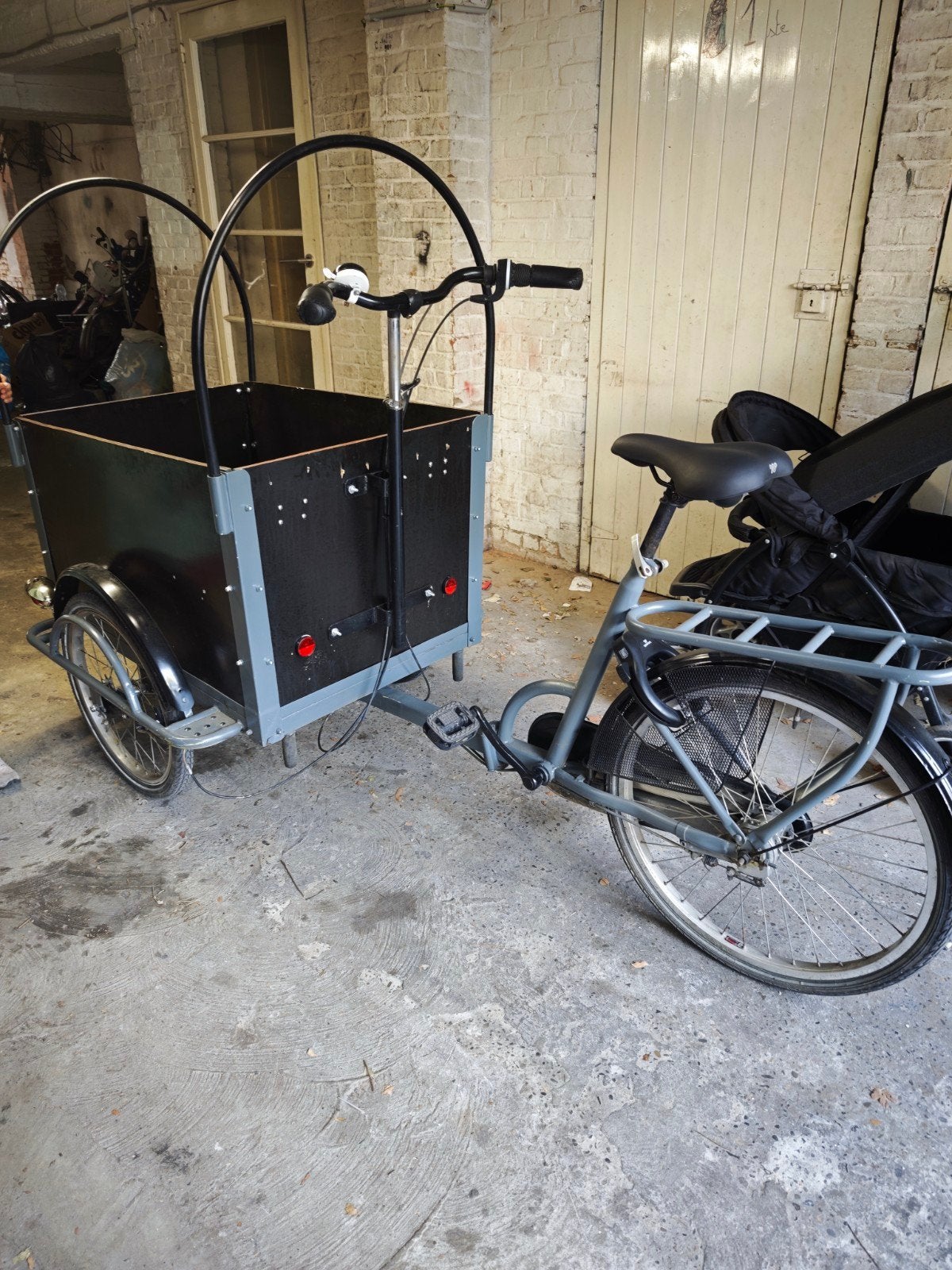 Troy Bakfiets, Fietsen en Brommers, Ophalen of Verzenden, 2 kinderen