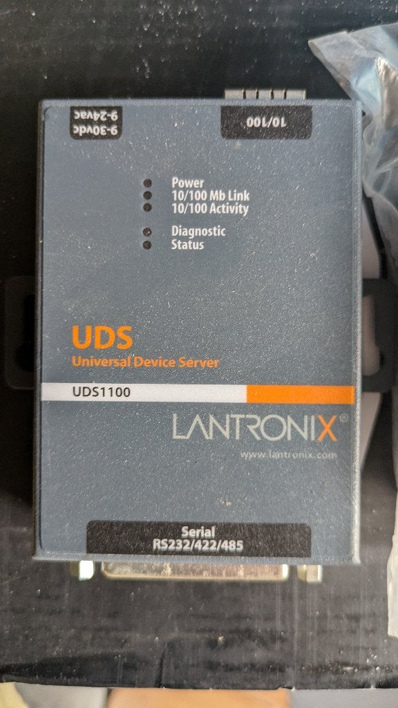 Lantronix UDS1100, Computers en Software, Verzenden, Zo goed als nieuw, Lantronix
