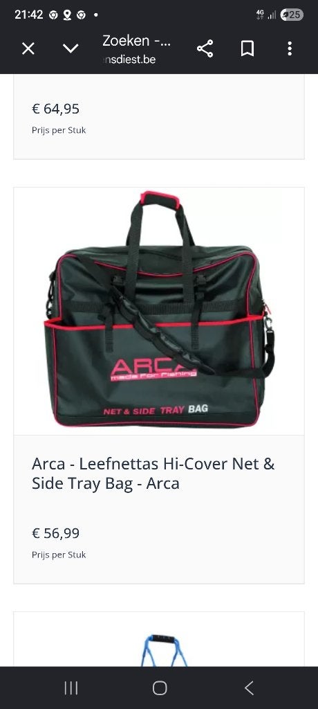 Leefnettas met leefnetten, Ophalen, Nieuw, Koffer of Tas