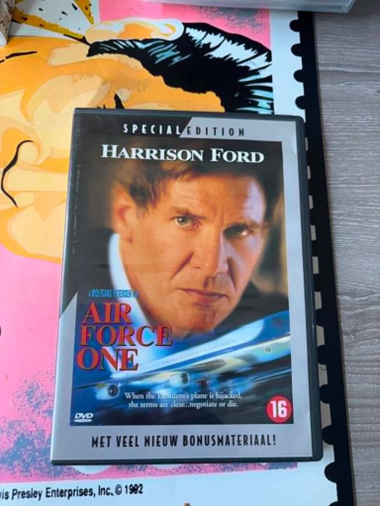 Air force one met Harrison Ford. slechts 2 euro., CD & DVD, DVD | Classiques, Anglais, À partir de 16 ans, 2000 à aujourd'hui
