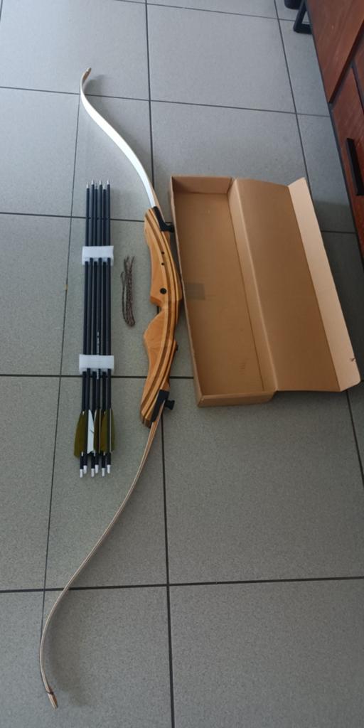 Recurve jachtboog 68" 22# RH, Ophalen of Verzenden, Pijlen