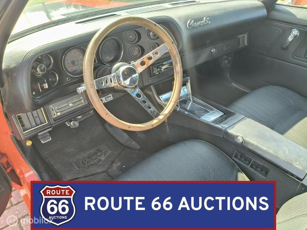 Chevrolet Camaro | 1970 | Route 66 Auctions, Achat, Entreprise, Chevrolet, Boîte manuelle