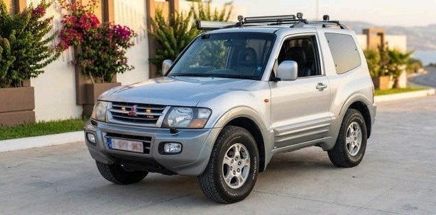 PAJERO 3.2 DID /// 150.000KM!! FULL OPTION, Autos, Cuir, Argent ou Gris, Achat, Boîte manuelle