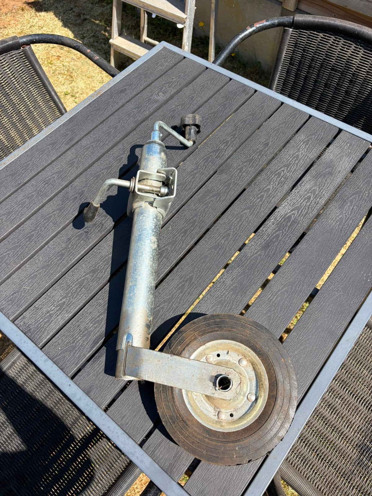 Steunwiel aanhangwagen, Auto diversen, Aanhangwagen-onderdelen, Ophalen