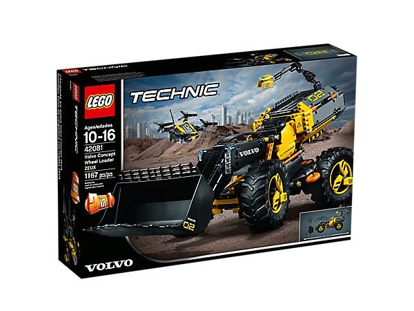 Lego 42081 Technic Volvo Concept Wheel Loader ZEUX NIEUW, Ophalen, Lego, Nieuw, Technic