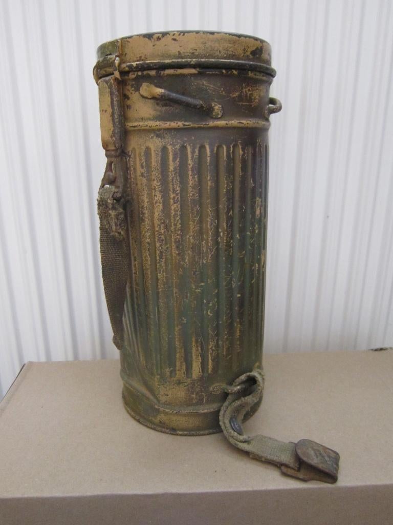 Boitier masque à gaz camouflé ww2, Envoi, Autres