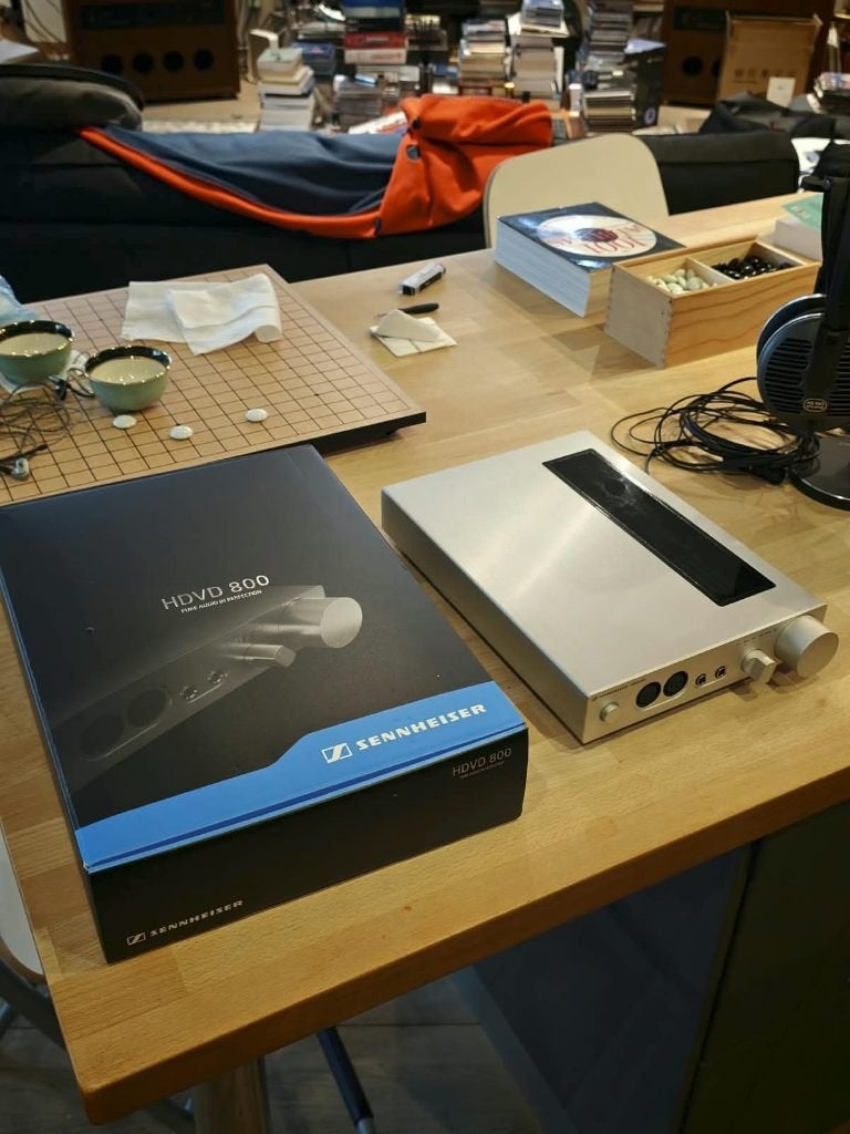 Ampli casque Sennheiser HDVD 800 avec DAC intégré, Enlèvement, Comme neuf