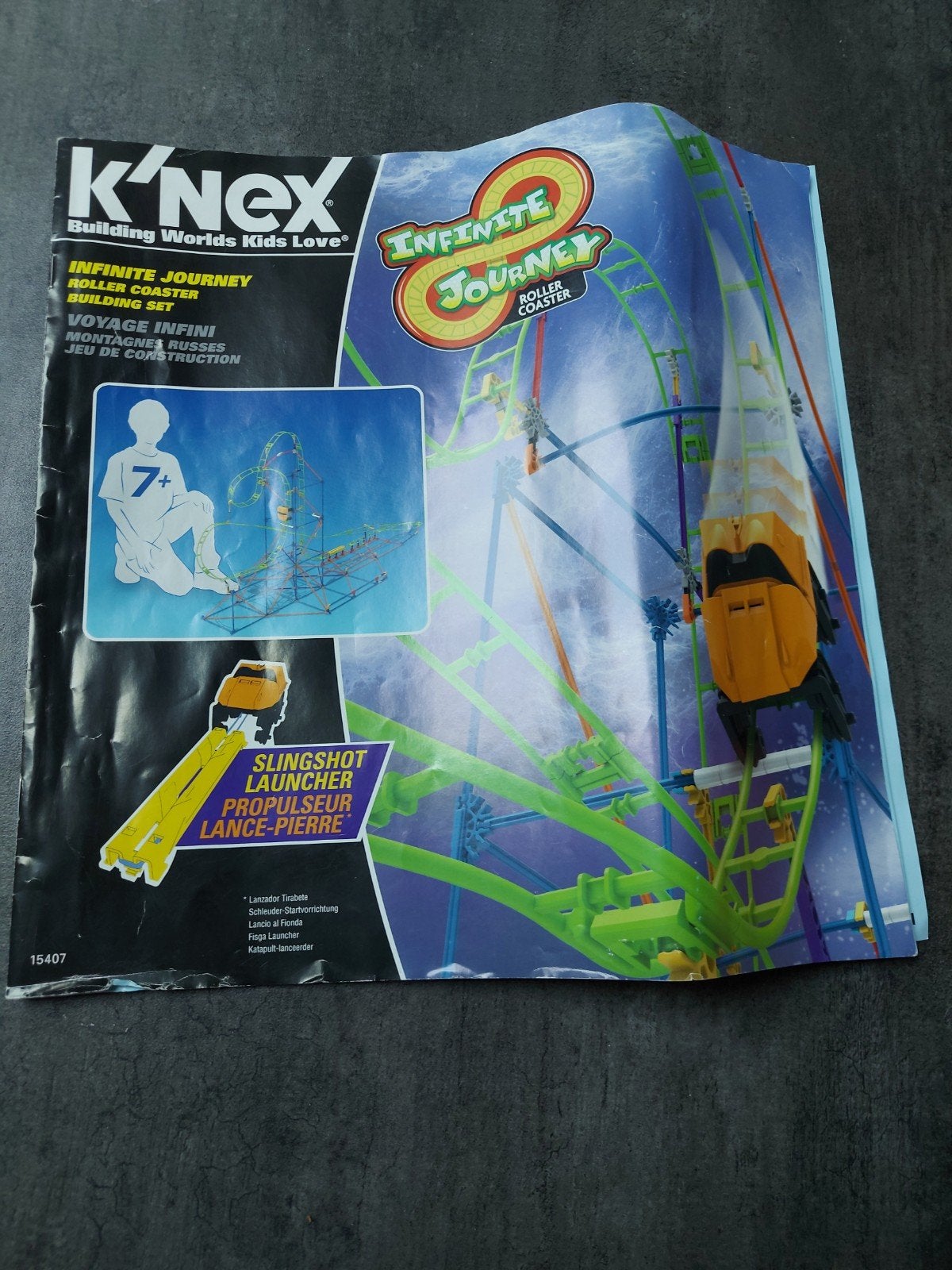 Knex rollercoaster, Ophalen