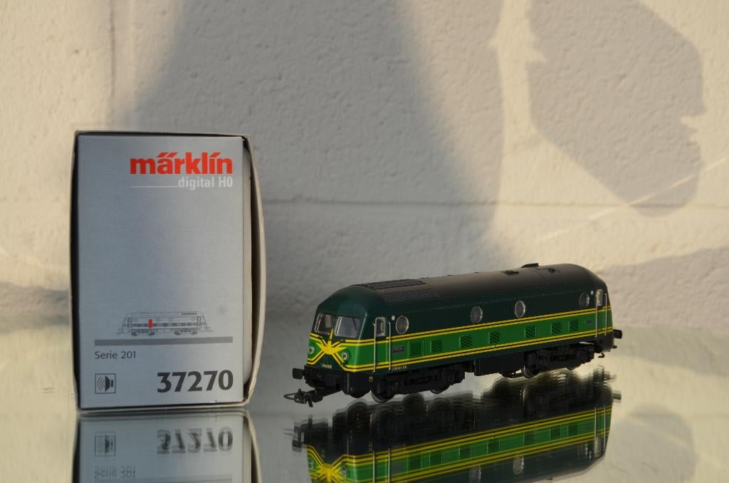 Marklin 37270- loco -SNCB-série 201mfx-sound-COCKERILL, Enlèvement ou Envoi