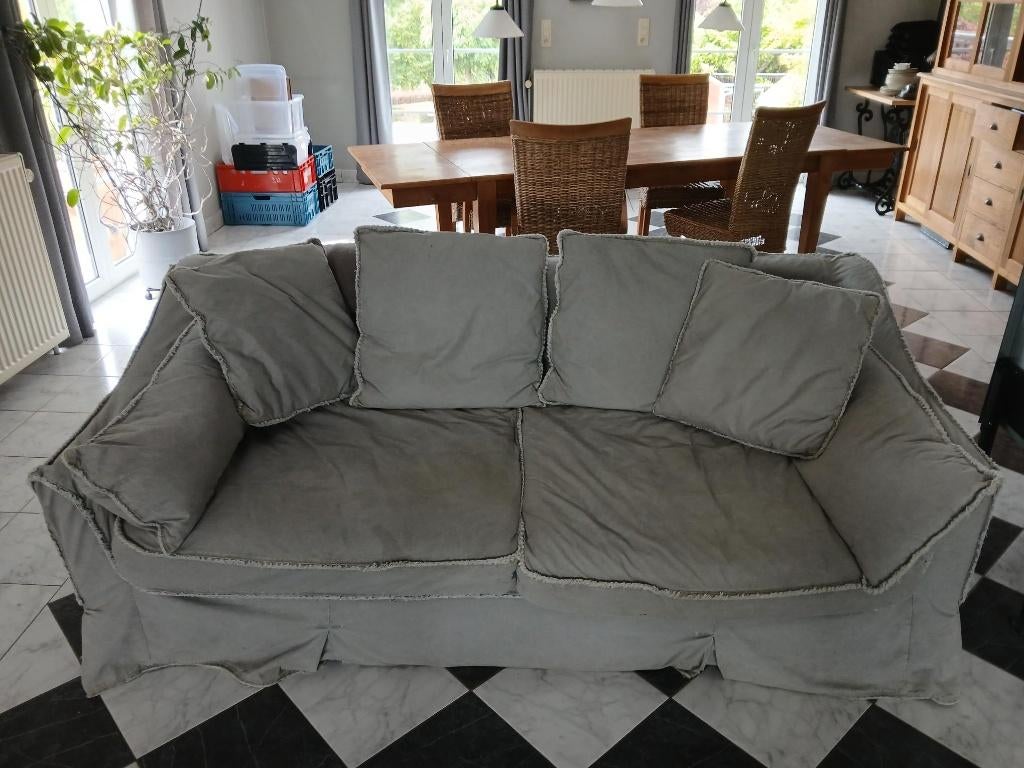 Fauteuil en tissu 3 places - Maison non fumeur, Enlèvement, Utilisé, Tissus